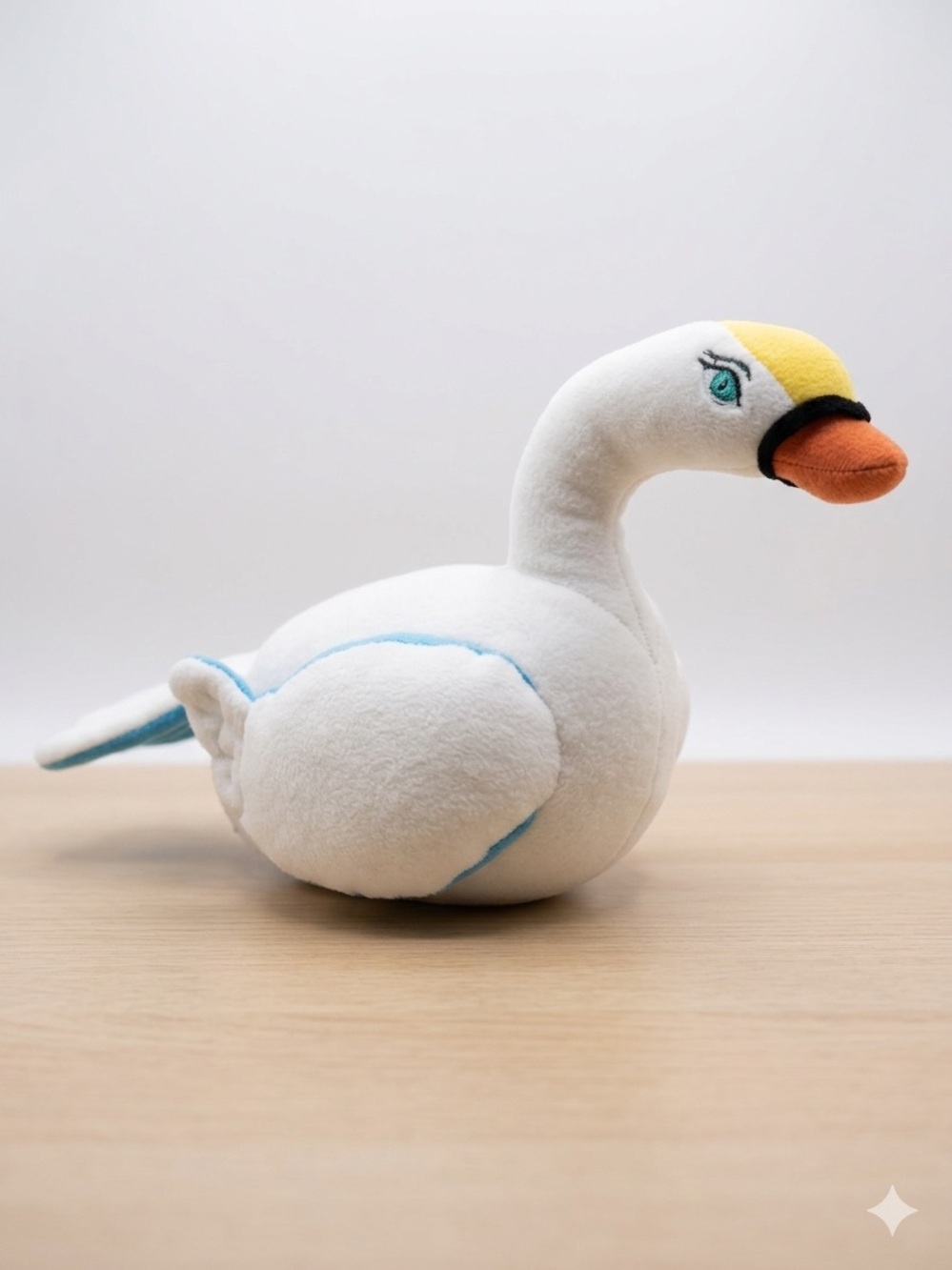White Swan Plush Stuffed Animal Toy - Soft Kids Toy